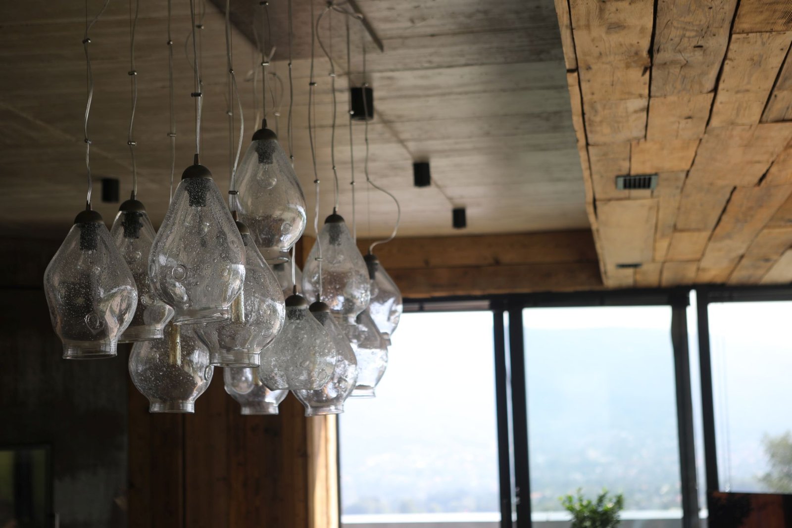 Sculptural Hotel Lighting / Unique Lights for Hotels / Unique Hotel Chandeliers / Original Hotel Lighting Compositions